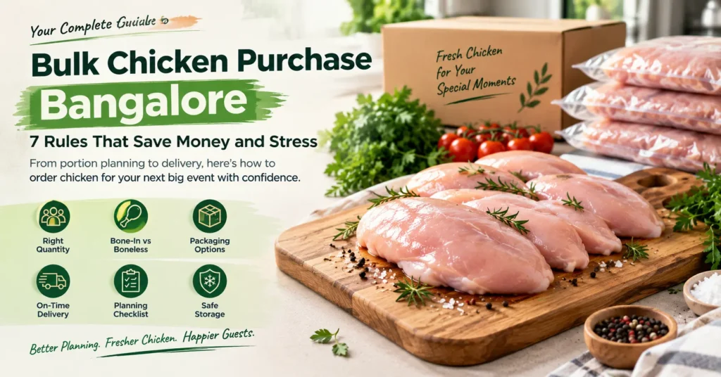Bulk chicken purchase Bangalore for parties and large functions