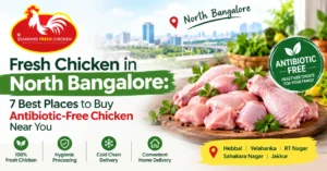 Fresh Chicken in North Bangalore: 7 Best Places to Buy Antibiotic-Free Chicken Near You